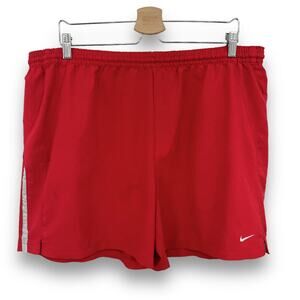 Nike XL Fit Dry Team Red Windbreaker Shorts Men's